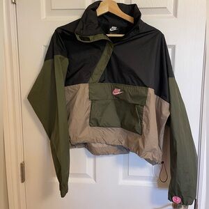 Nike multicolour pullover windbreaker